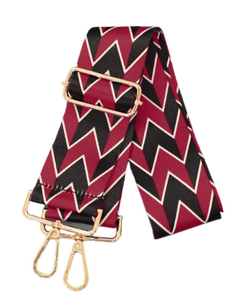 South Carolina Gamecocks Chevron Guitar Strap