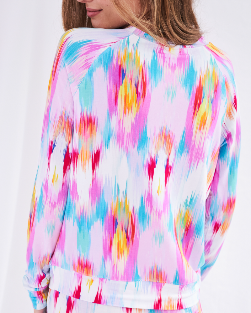 Sunset Ikat Sweatshirt